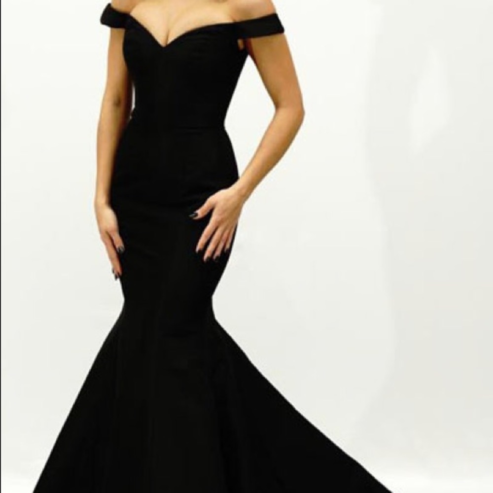 Sherri Hill Black Prom Dress